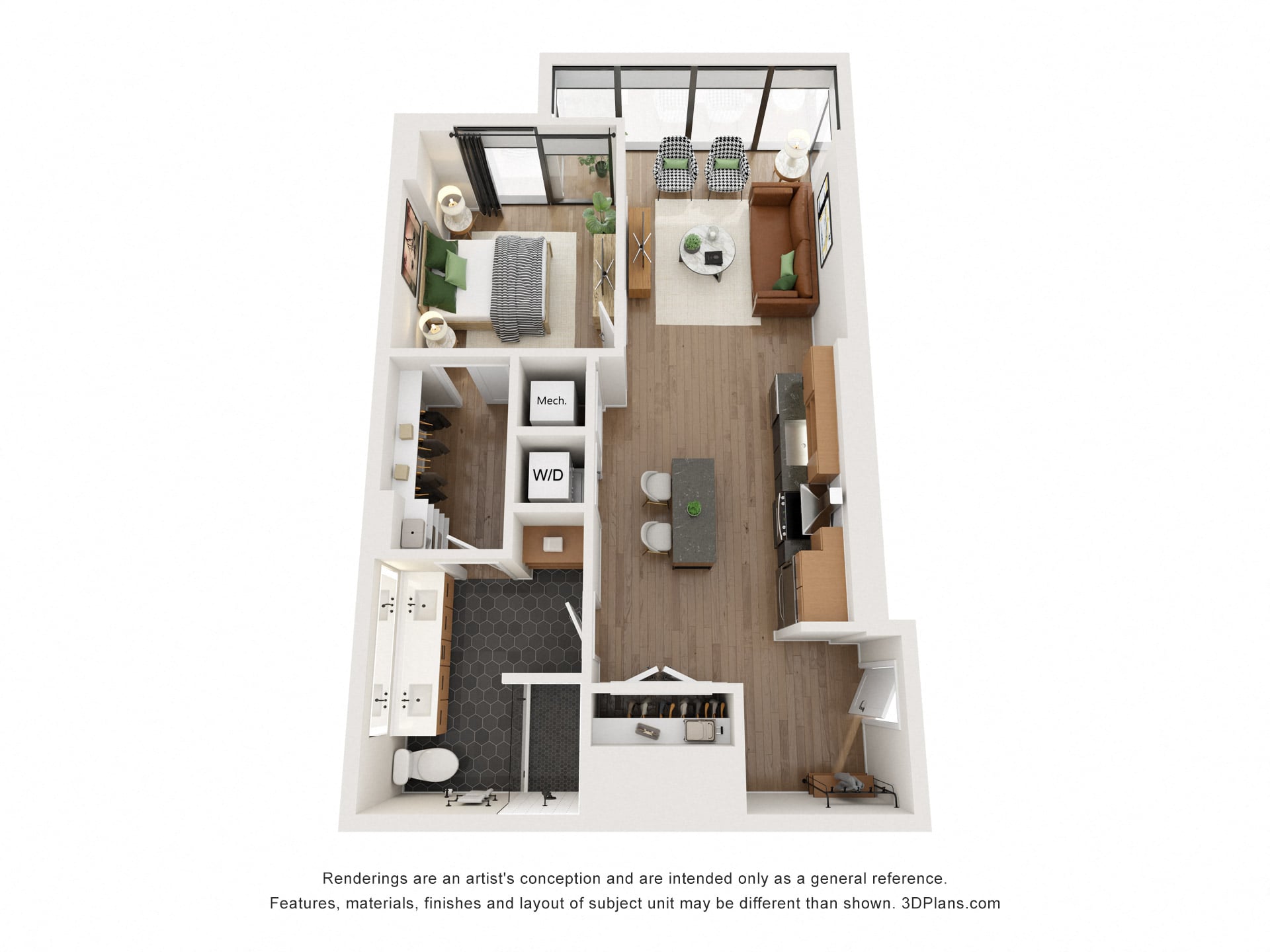 A6 floor plan